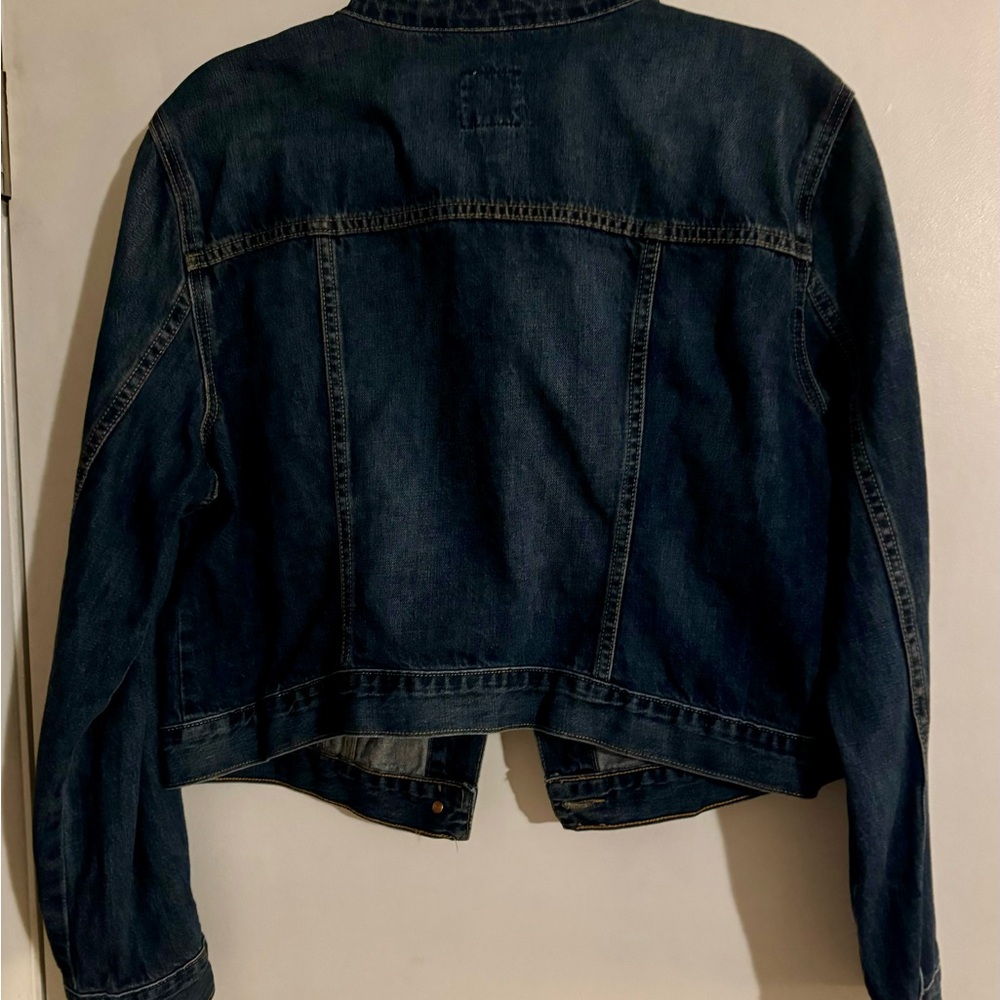 Old Navy women’s size xl cropped jean jacket NWOT - Picture 3 of 3